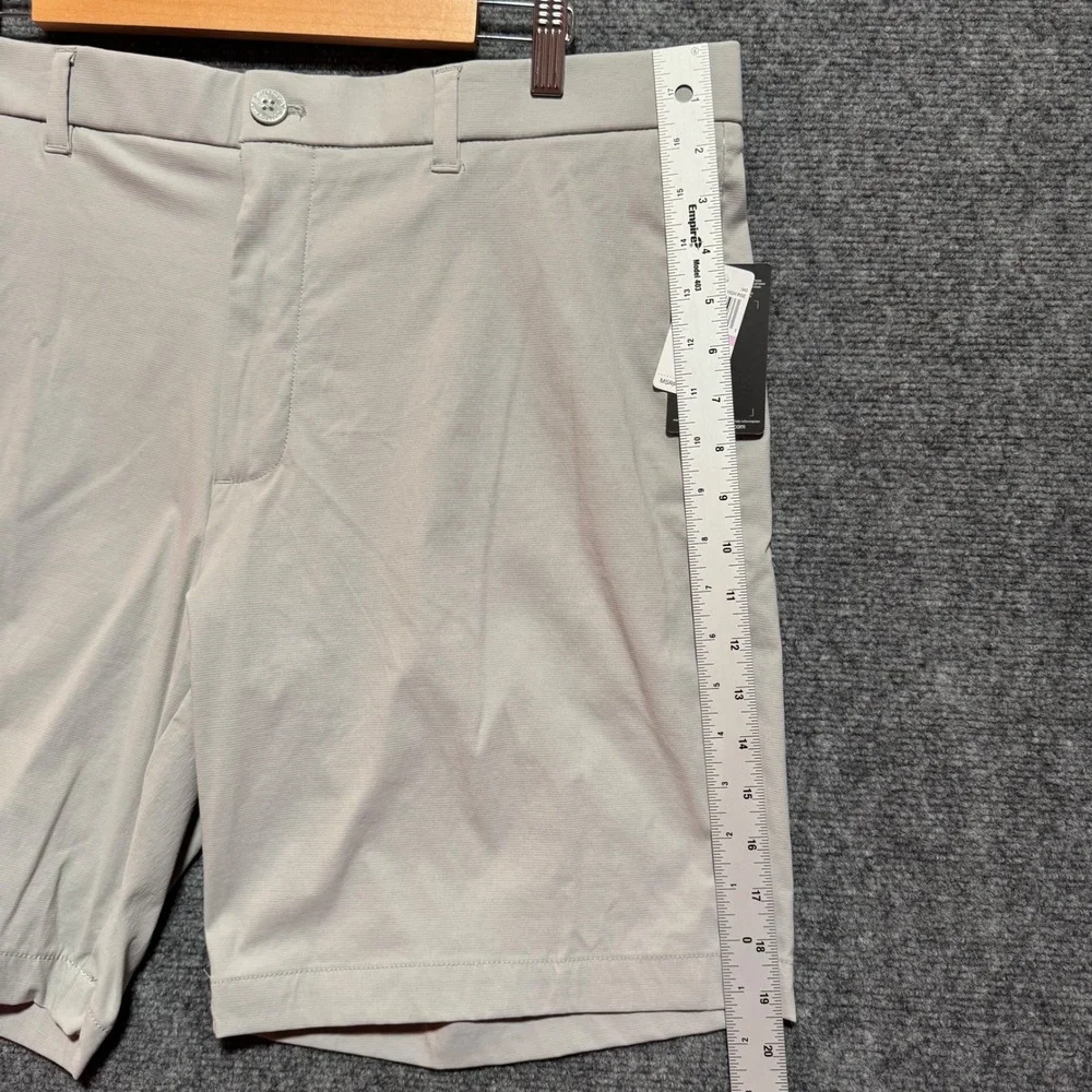 Callaway Golf Shorts Mens‎ 38 High Rise Opti Dri Stretch Light Gray Lightweight